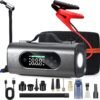 Portable Car Battery Jump Starter And Wireless Vacuum Cleaner With Air Compressor.