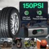 Portable Car Battery Jump Starter And Wireless Vacuum Cleaner With Air Compressor.